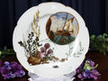 Antique CDF GDM Plate, 8.5 Inch, Sailing Ship and Seaweed 18465