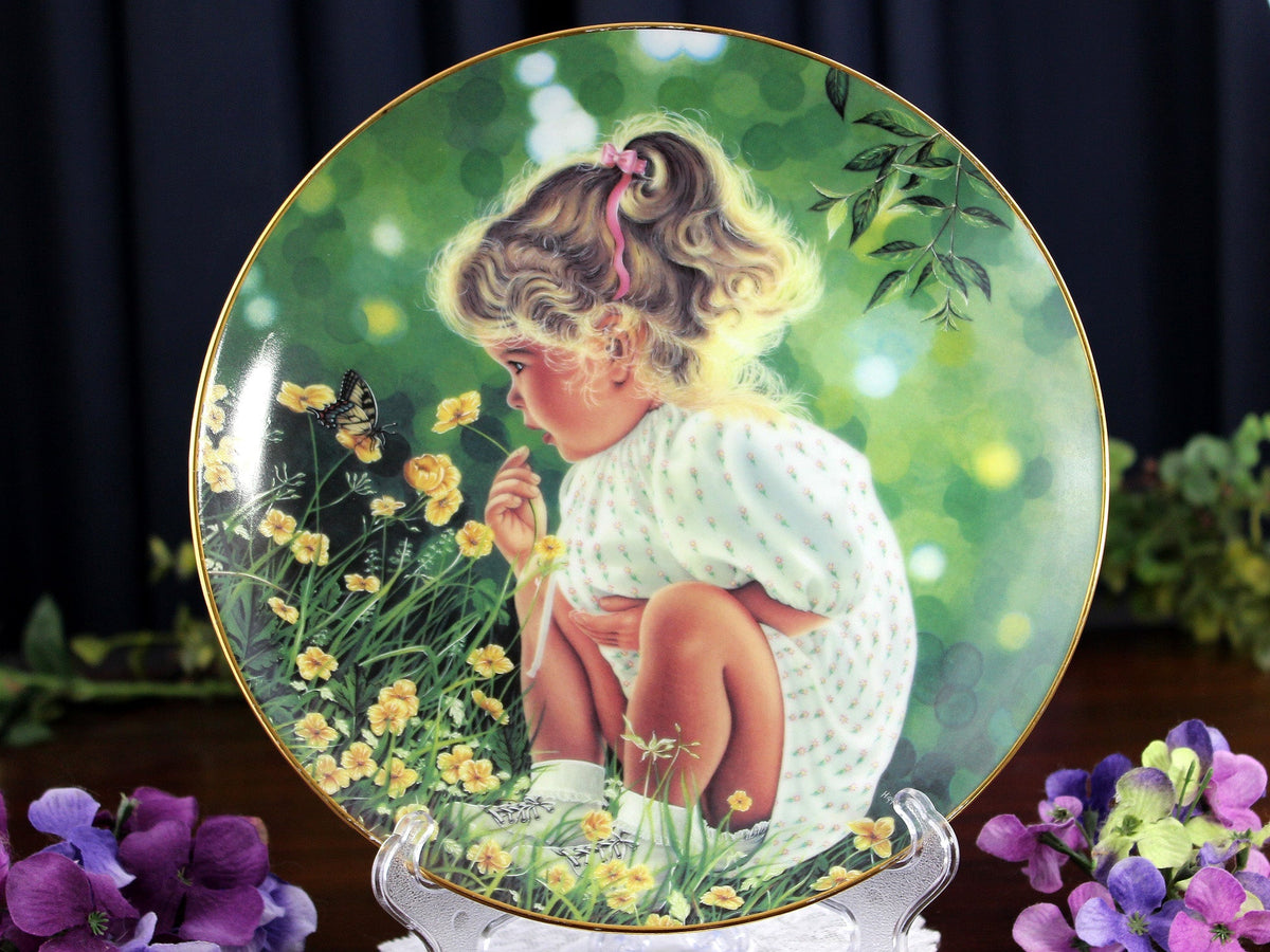 Ashley Collection, Numbered Plate, Treasured Days by Higgins Bond 18464