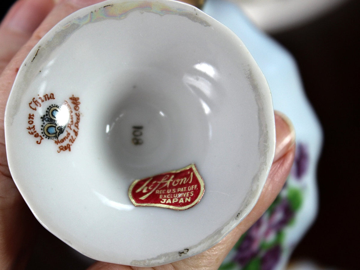 Lefton Tea Cup, Teacup and Saucer, Made in Japan 18598