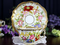 Queen Anne Pattern, Hammersley, Chintz Teacup & Saucer 18472