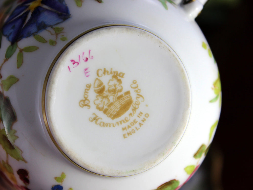 Queen Anne Pattern, Hammersley, Chintz Teacup & Saucer 18472