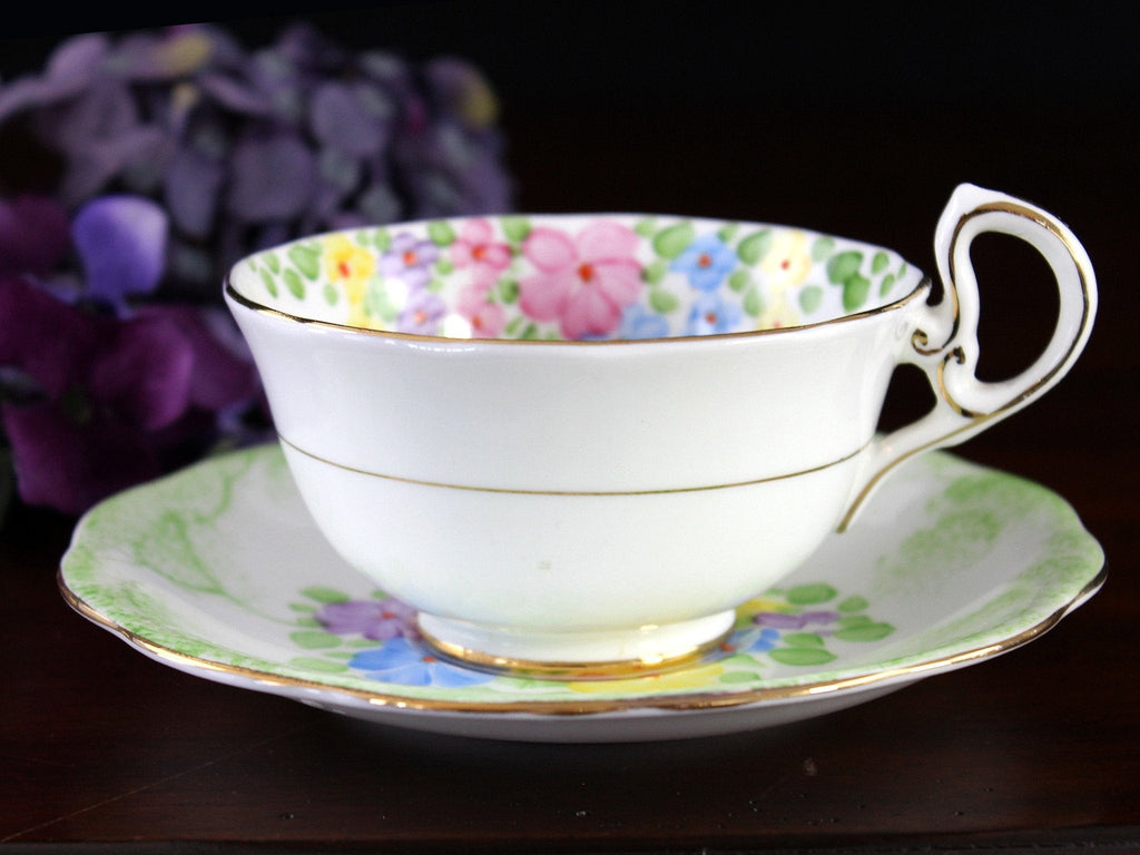 Royal Standard Teacup | Hand Painted Cup & Saucer 18681