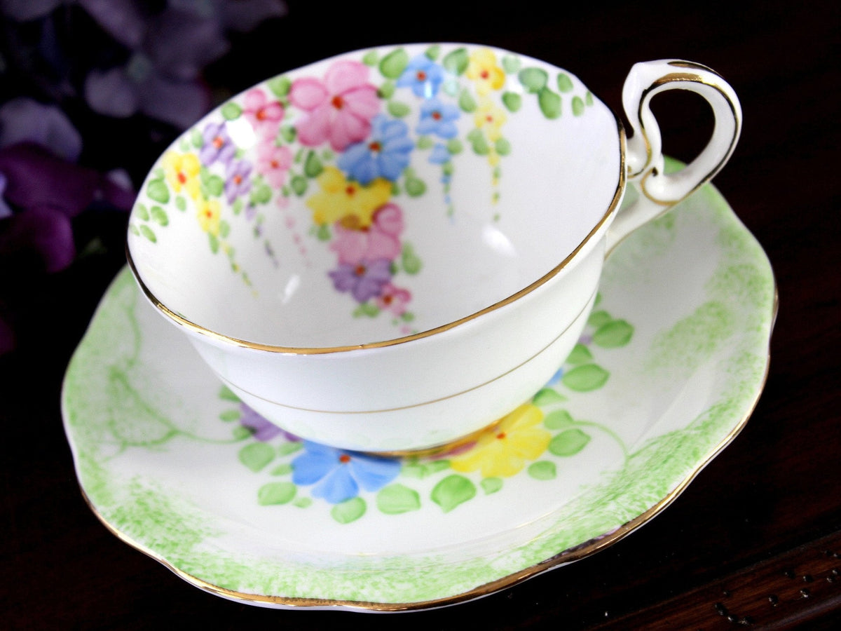 Royal Standard Teacup | Hand Painted Cup & Saucer 18681