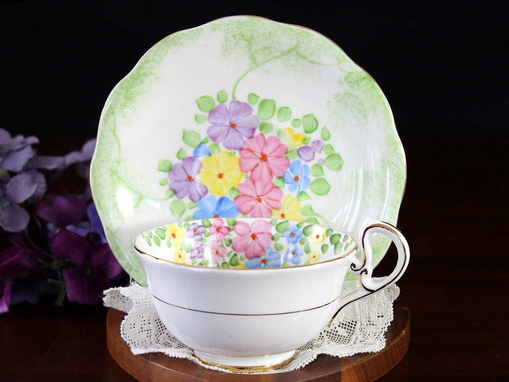 Royal Standard Teacup | Hand Painted Cup & Saucer 18681